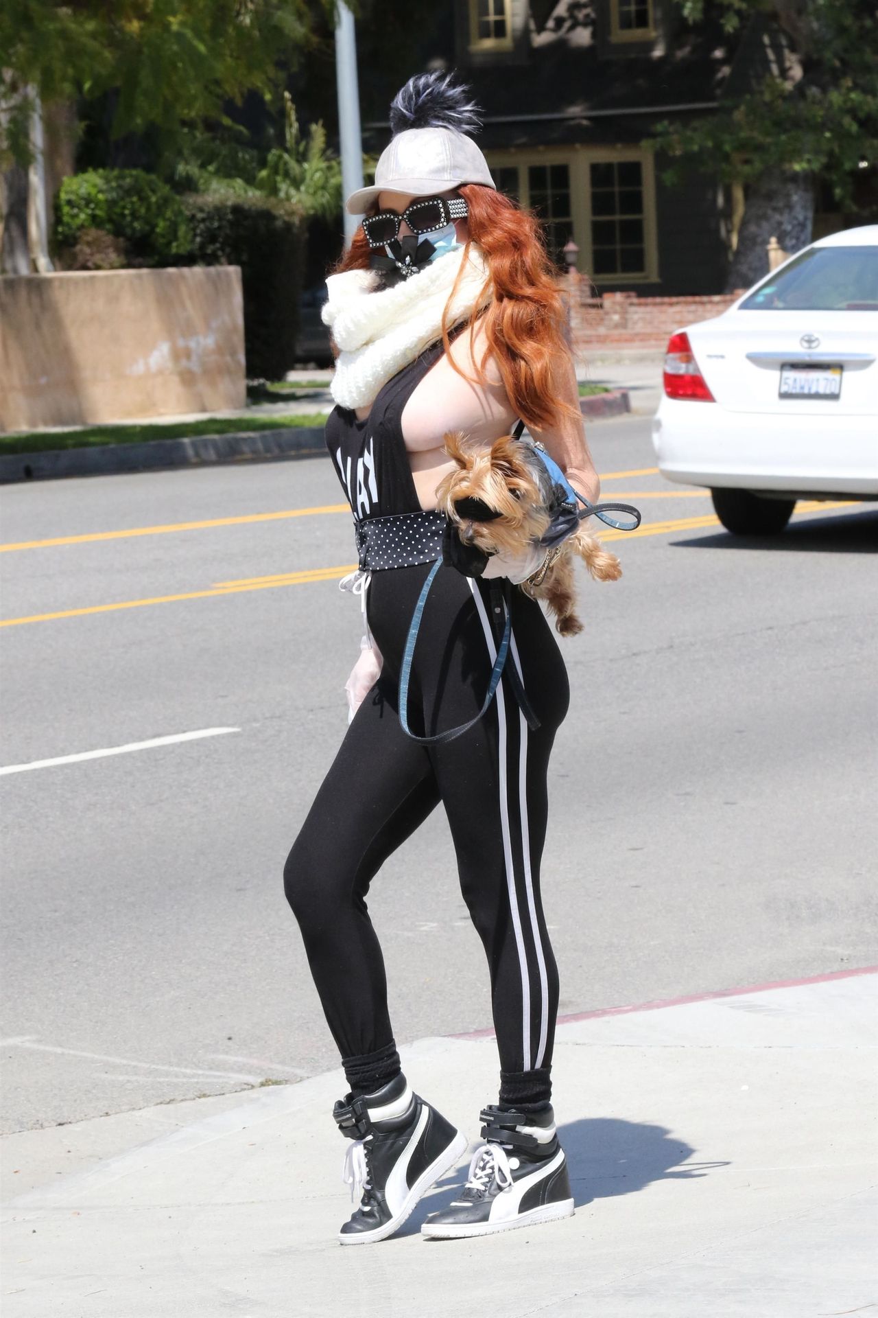 Phoebe Price Sports a New Mask (13 Photos)