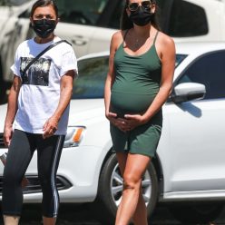Pregnant Lea Michele Steps Out for a Walk in Santa Monica 48 Photos