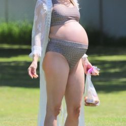 Rachel McCord Displays Her Growing Baby Bump Wearing a Two Piece 23 Photos