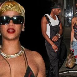 Rihanna Enjoys a Night Out in NYC 22 Photos Updated