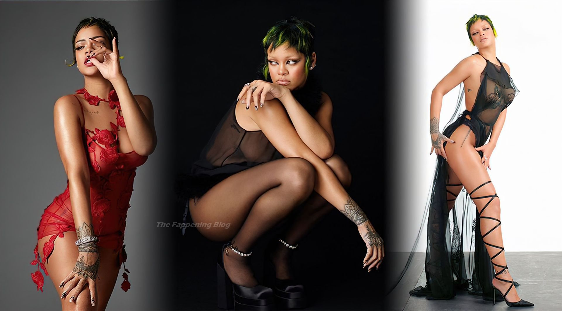 Rihanna Sexy  - Vogue Italia (9 Photos)