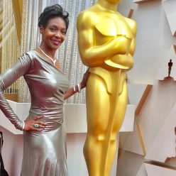 Roshumba Williams Shows Her Pokies at the 92nd Annual Academy Awards 7 Photos