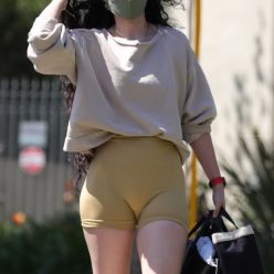 Rumer Willis Exercises with Her Trainer Using a Medicine Ball at Rise Nation Gym 124 Photos