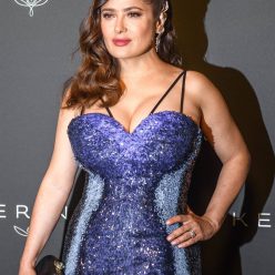 Salma Hayek Flaunts Her Cleavage at the Kering Women In Motion Awards Dinner 49 Photos