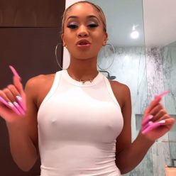 Saweetie Shows Off Her Tits 5 Pics Video