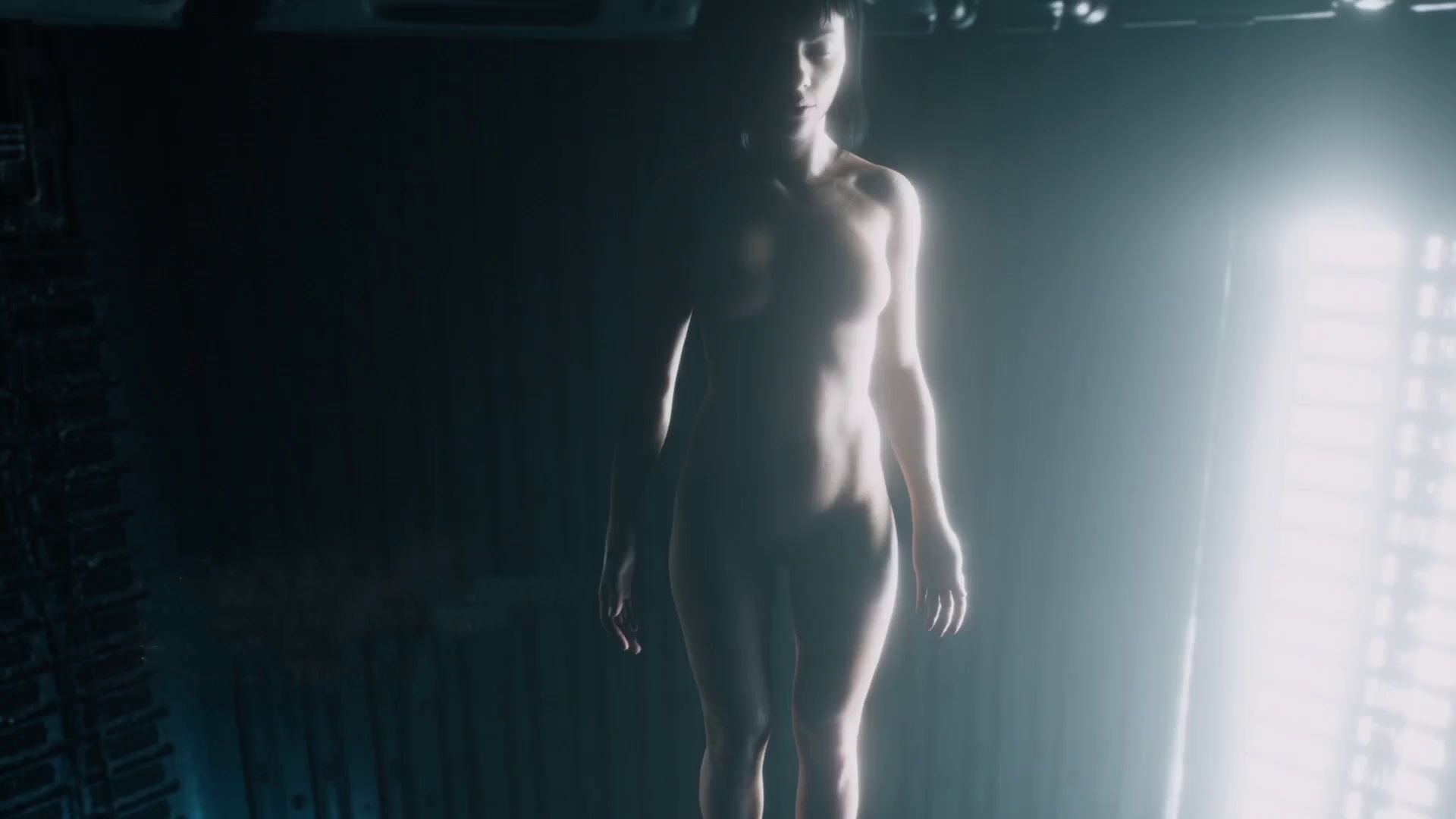 Scarlett Johansson Nude  - Ghost in the Shell (2017) HD 1080p