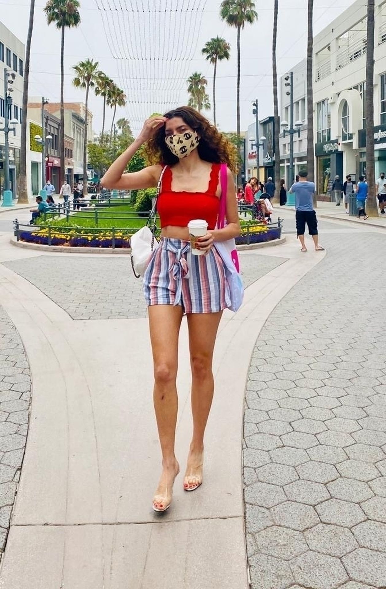 Sexy Blanca Blanco Grabs Coffee in Santa Monica (14 Photos)