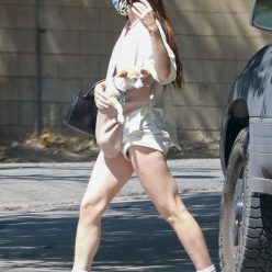 Sexy Scout Willis Gets Her Iced Coffee with a Floral Mask 39 Photos