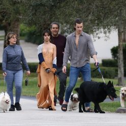 Shawn Mendes 038 Camila Cabello Keep a Tight Hold on Their Dogs During a Walk 27 Photos