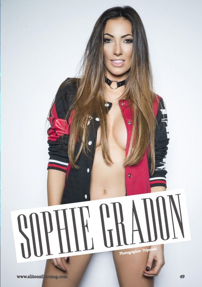 Sophie Gradon Sexy & Topless (10 Photos)