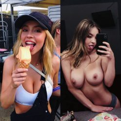 Sydney Sweeney Nude 038 Sexy 1 Collage Photo