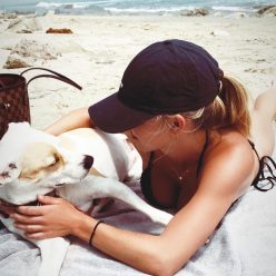 Sydney Sweeney Shows Her Boobs on the Beach 10 Photos Video