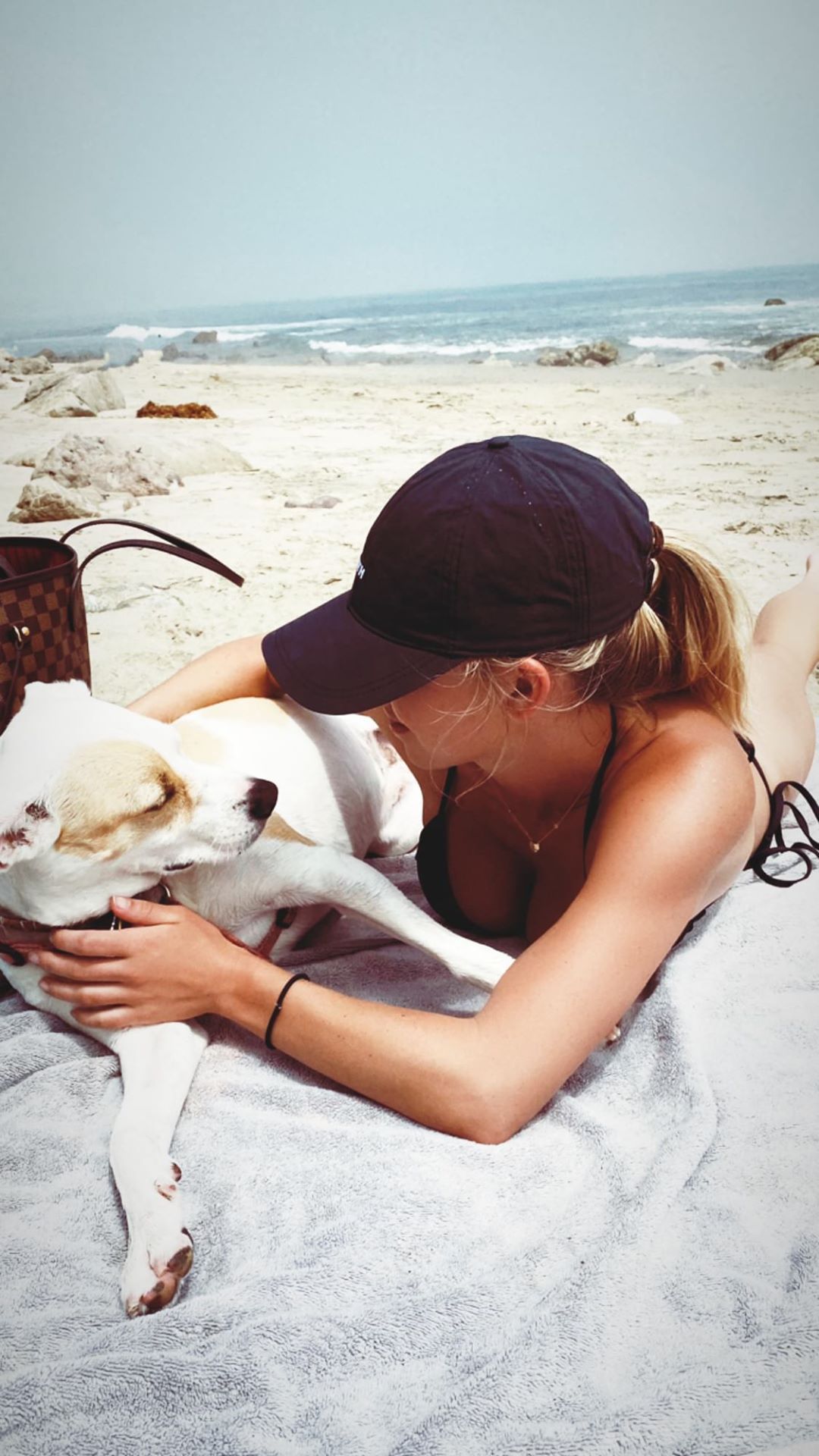 Sydney Sweeney Shows Her Boobs on the Beach (10 Photos + Video)