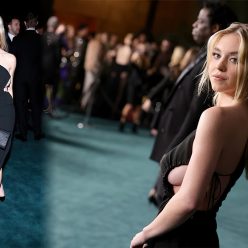 Sydney Sweeney Shows Off Her Sexy Tits at the 10th Annual LACMA ARTFILM Gala 30 New Photos