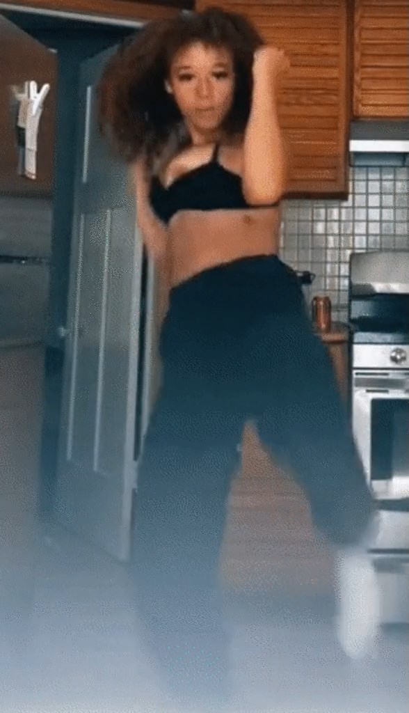 Talia Jackson Flashes Her Nude Tit (3 Pics + GIFs & Video)