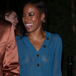 Taylour Paige Suffers Wardrobe Malfunction at GQ party in West Hollywood 7 Photos