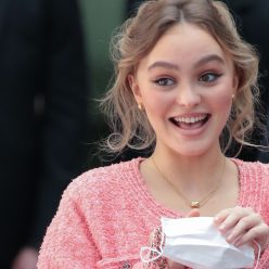 Tittyless Lily Rose Depp is Seen at the Chanel Fashion Show in Paris 57 Photos