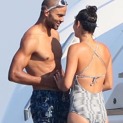Tony Parker 038 Alize Lim Are Seen on Holiday in Saint Tropez 86 Photos
