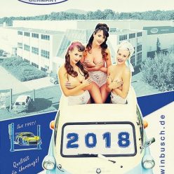 Twin Busch Official Calendar 2018 Germany