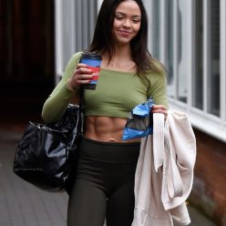 Vanessa Bauer Shows Off Her Abs and Pokies in Blackpool 41 Photos