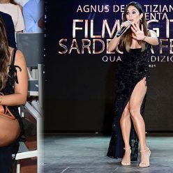 Vanessa Hudgens Looks Sexy in a Black Dress at the Filming Italy Festival 105 Photos Updated