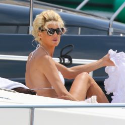 Victoria Silvstedt Is Relaxing on Yacht in Saint Tropez 34 Photos
