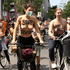 Women Hold Topless Protest For Equal Rights 64 Photos Updated
