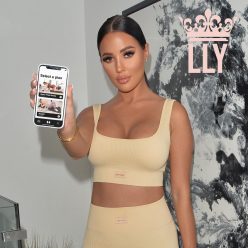 Yazmin Oukhellou is Seen on Shoot for Her Live Like Yaz Fitness App 15 Photos