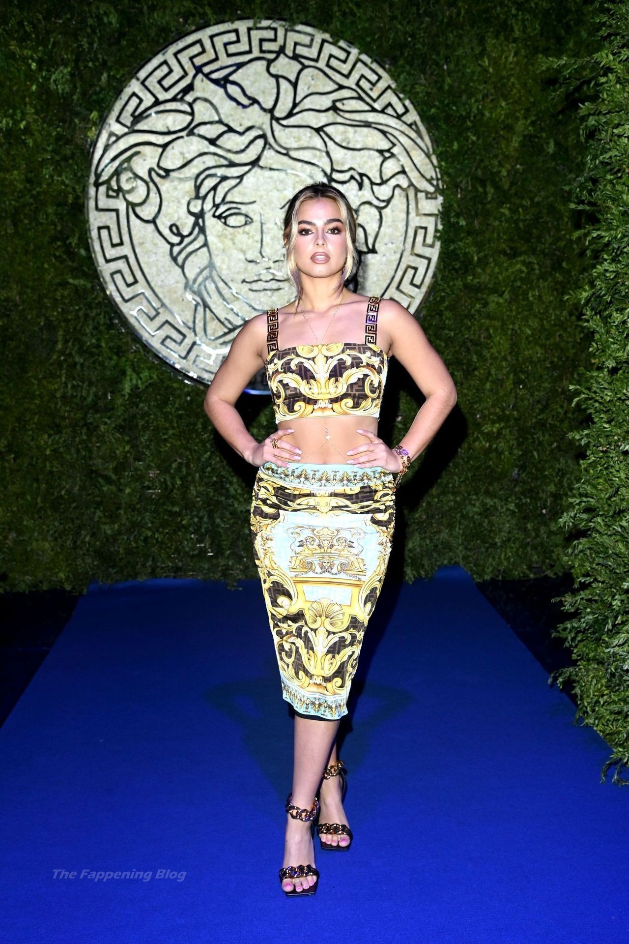 Addison Rae Looks Gorgeous at the Versace Fashion Show in Milan (47 Photos)