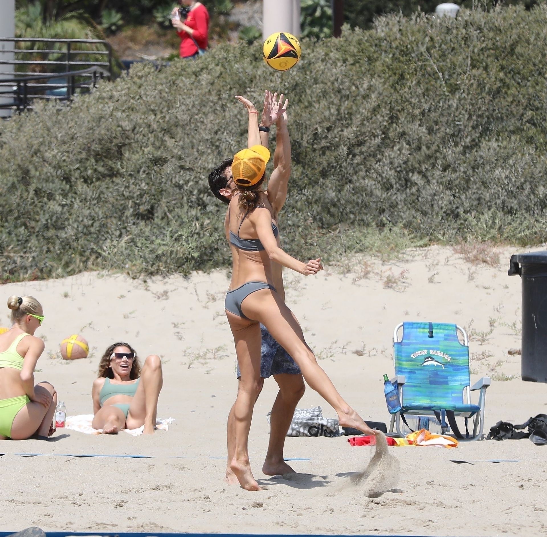 Alessandra Ambrosio Flashes Her Bush on the Beach in Malibu (62 Photos)