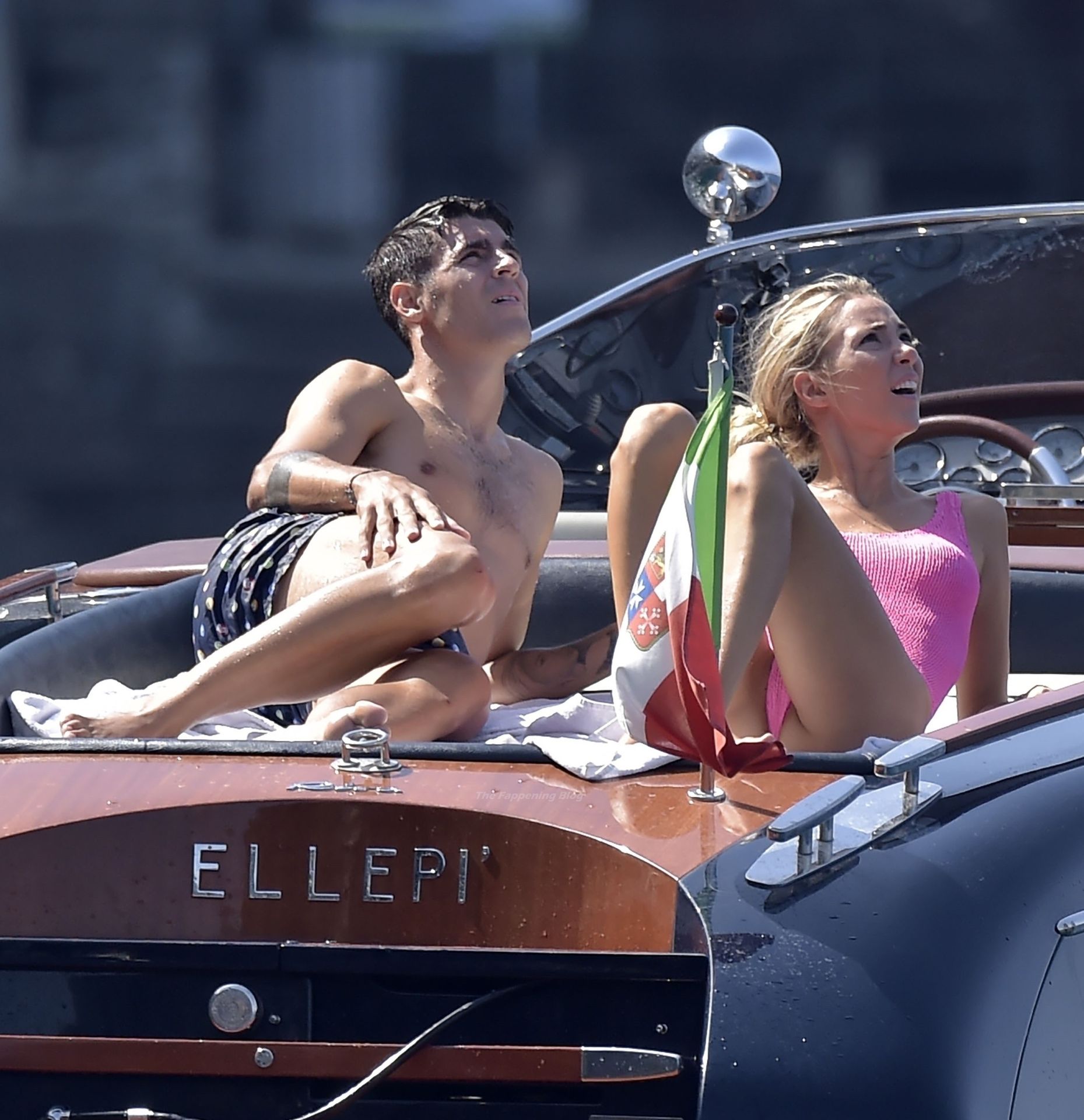 Alice Campello & Alvaro Morata Enjoy Their Romantic Sunshine Break in Portofino (53 Photos)