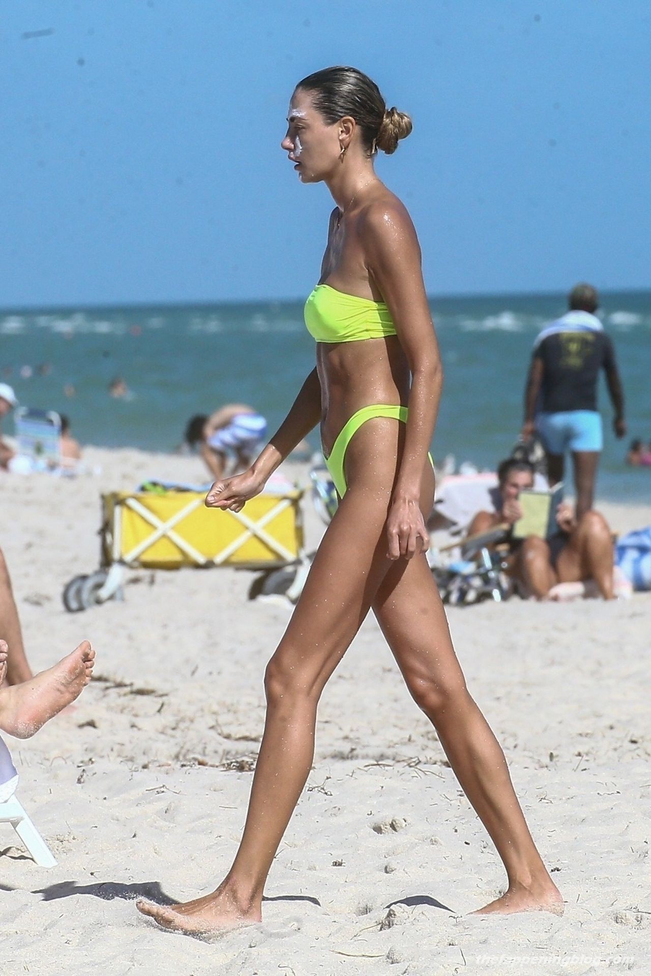 Alina Baikova Shows Off Her Slender Figure at the Beach (37 Photos)