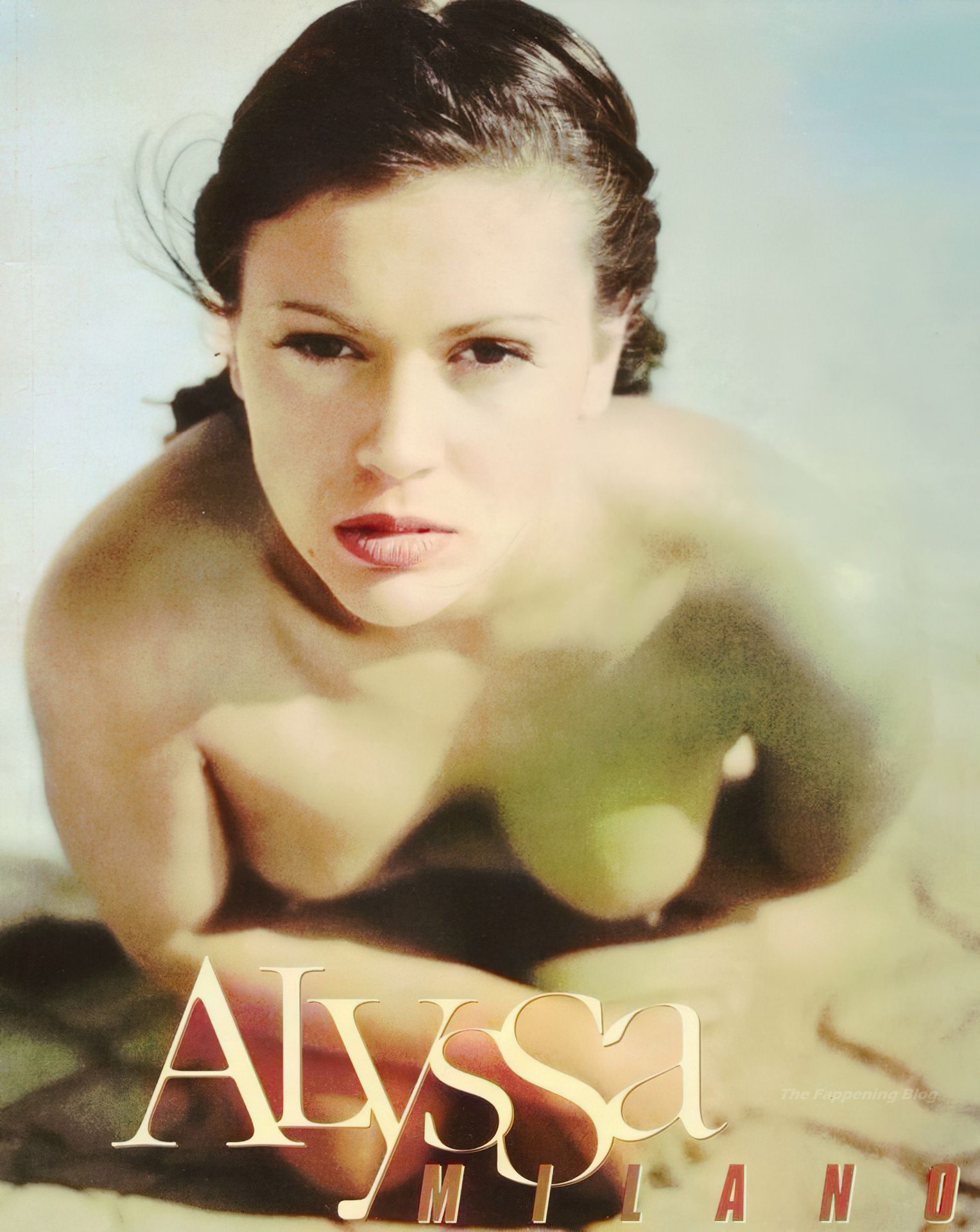 Alyssa Milano Nude at 20-Years-Old (20 Colorized & Enhanced Photos)