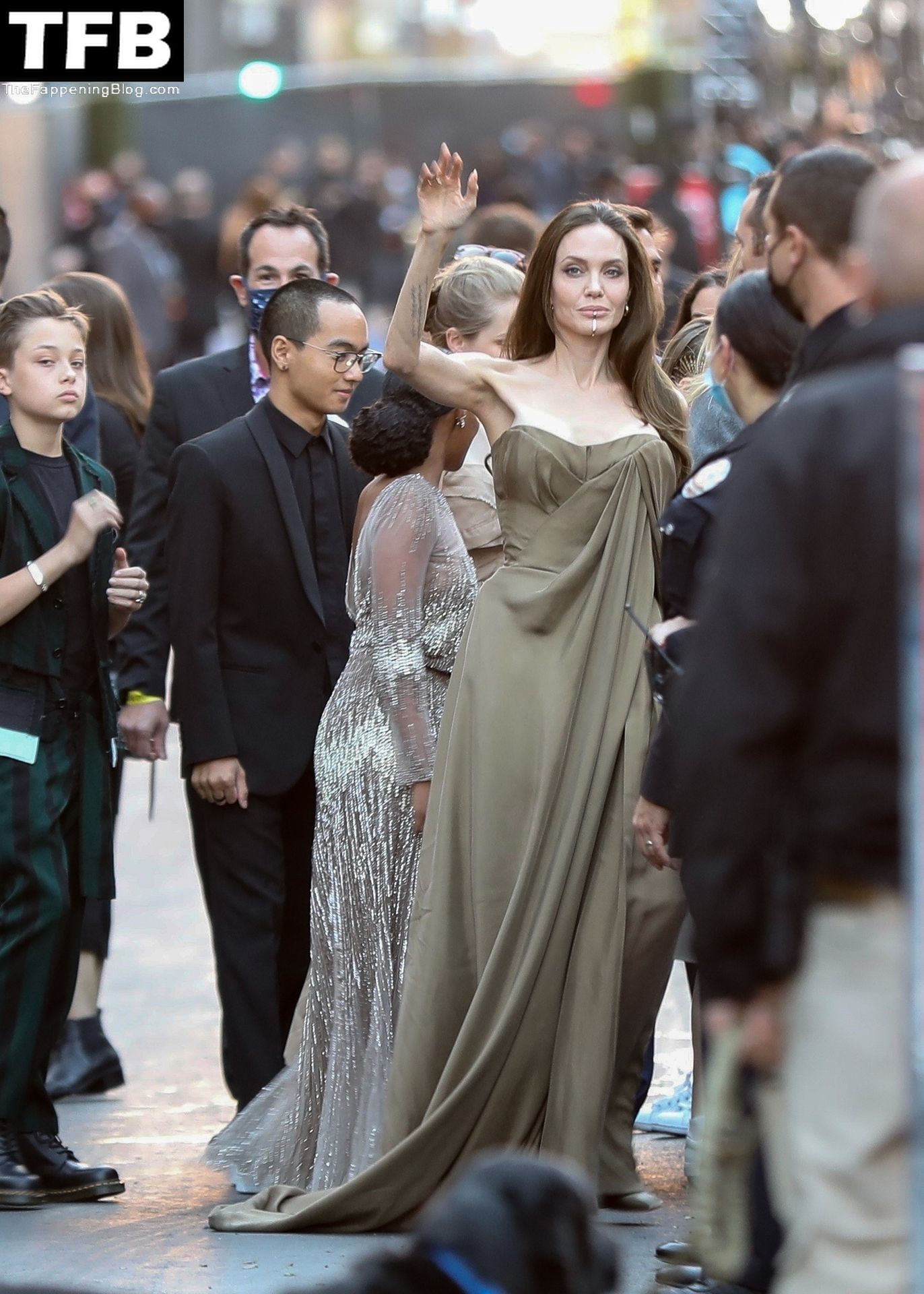 Angelina Jolie Flaunts Her Cleavage at the Eternals’ Premiere in LA (95 Photos)