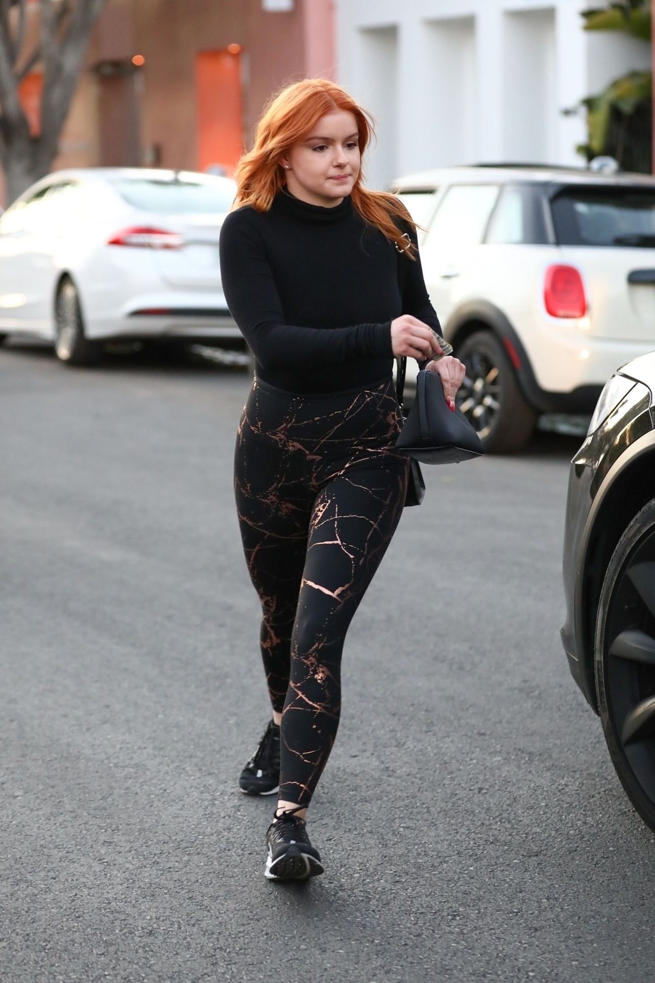 Ariel Winter Shows Off Her Brand New Red Hair at Nine Zero One Salon (50 Photos)