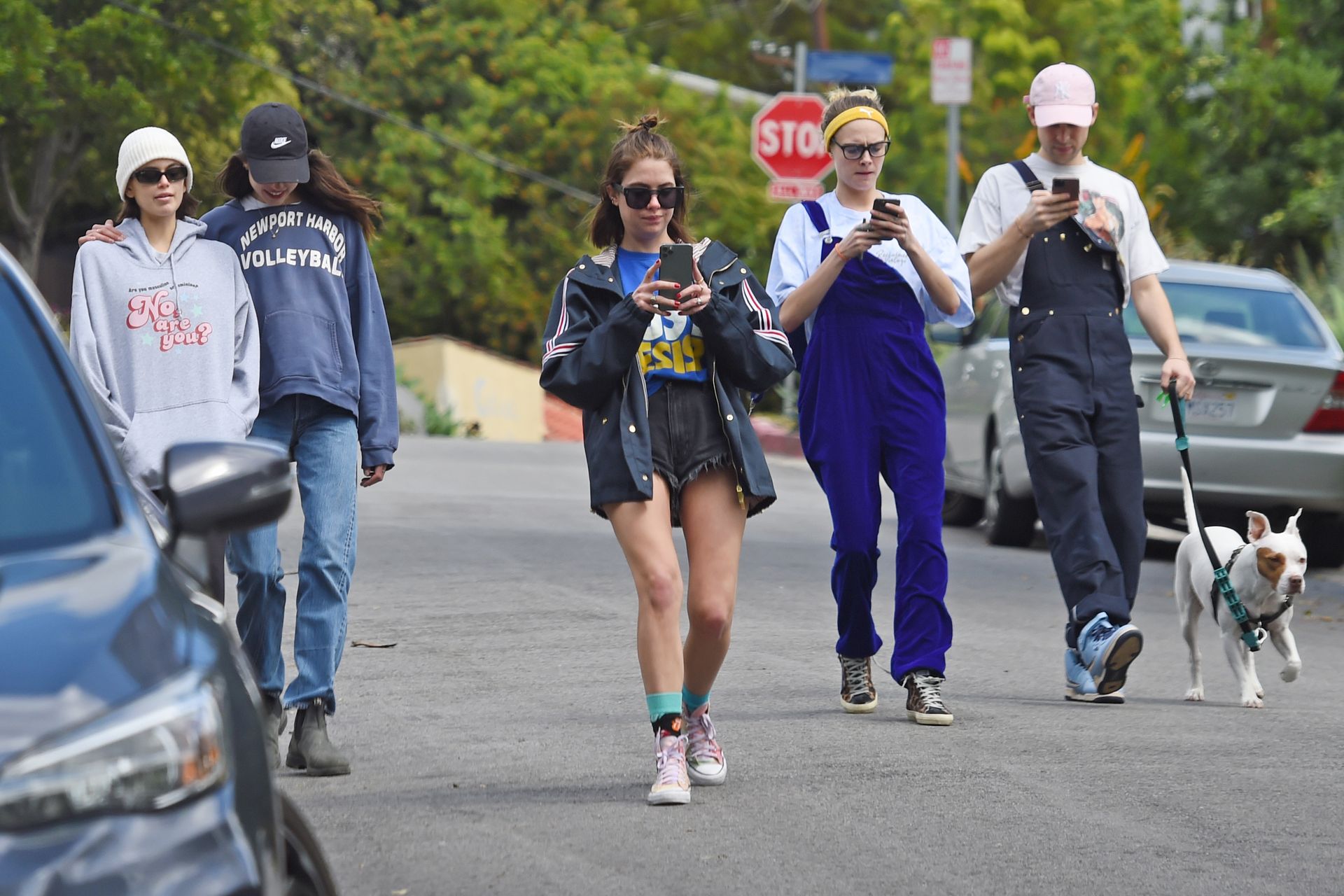 Cara Delevingne & Ashley Benson Head Out for a Walk in Los Angeles (36 Photos)