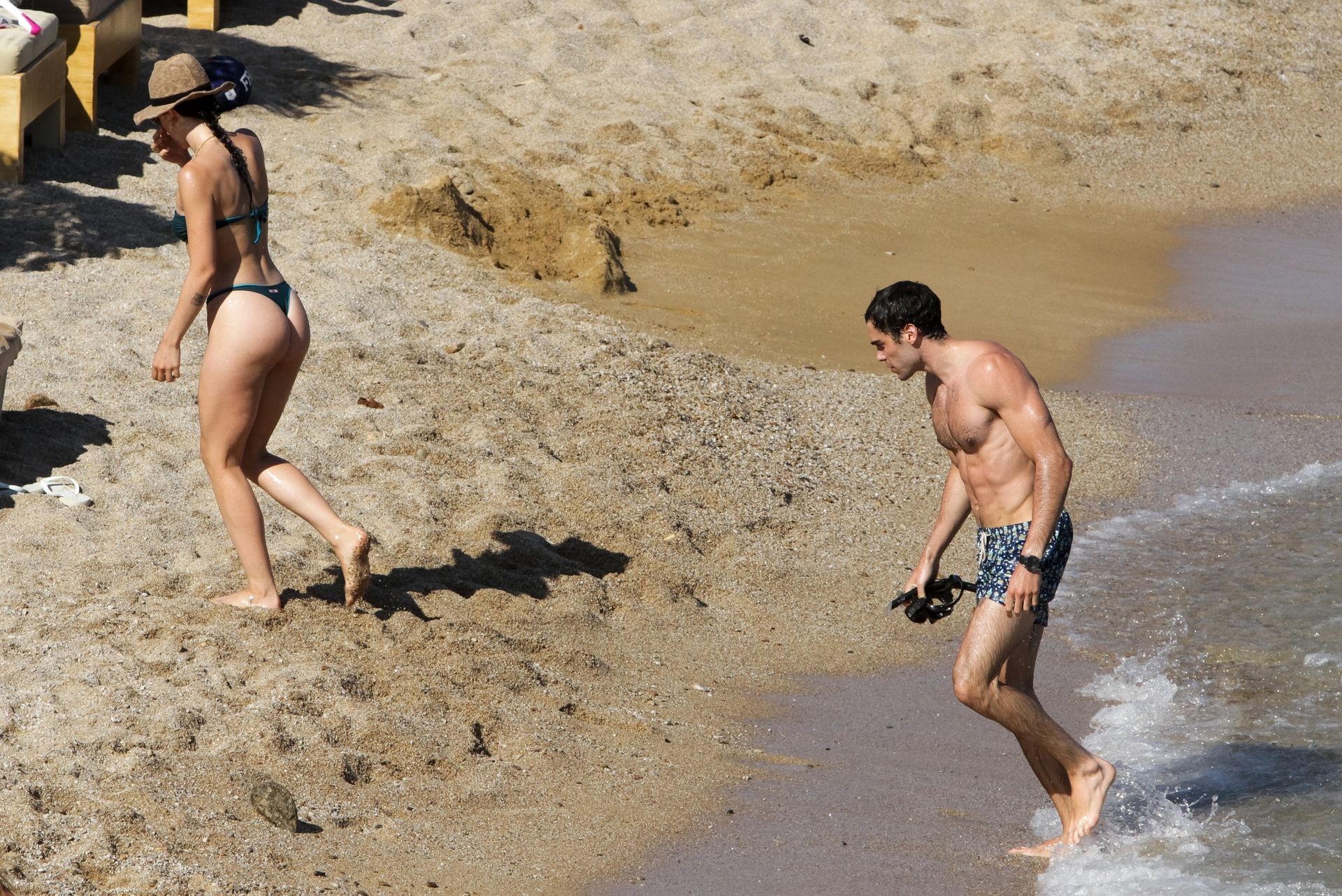 Aurora Ramazzotti is Seen in a Sexy Bikini at the Beach in Greece (48 Photos)