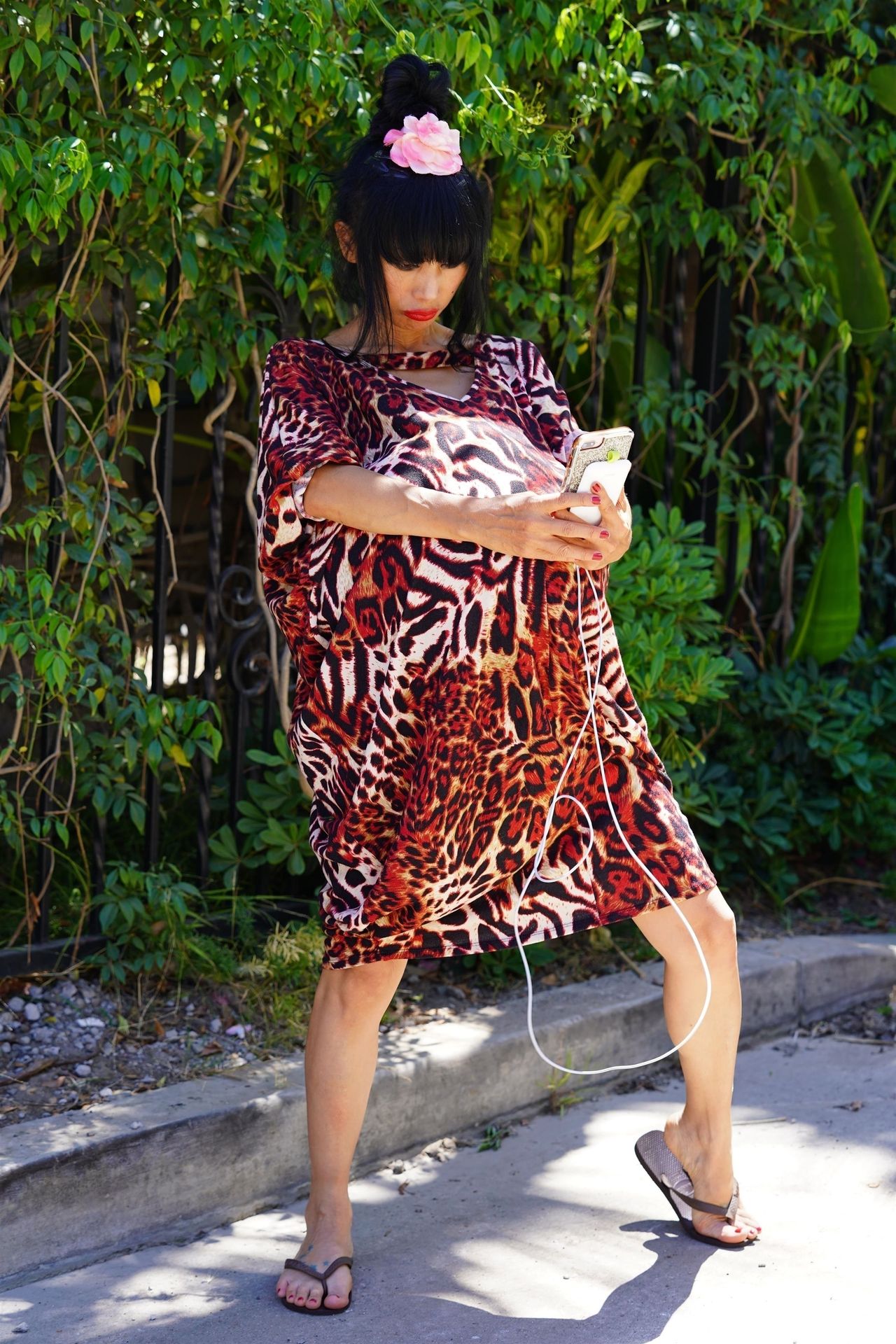 Bai Ling Wears a Pregnant Belly in Beverly Hills (78 Photos)