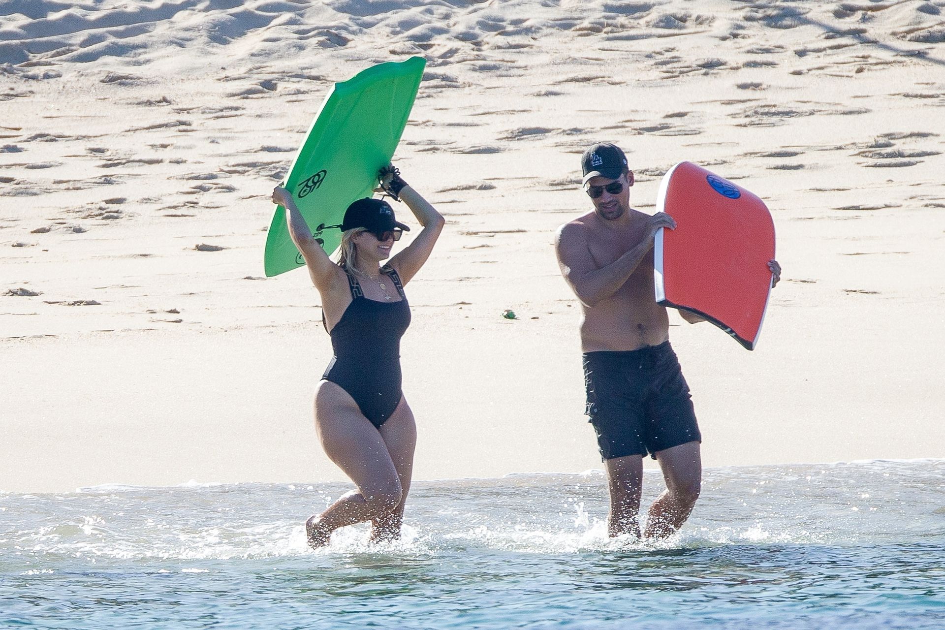 Bebe Rexha Stuns in a Black Swimsuit as She Enjoys a Beach Day in Cabo (56 Photos)