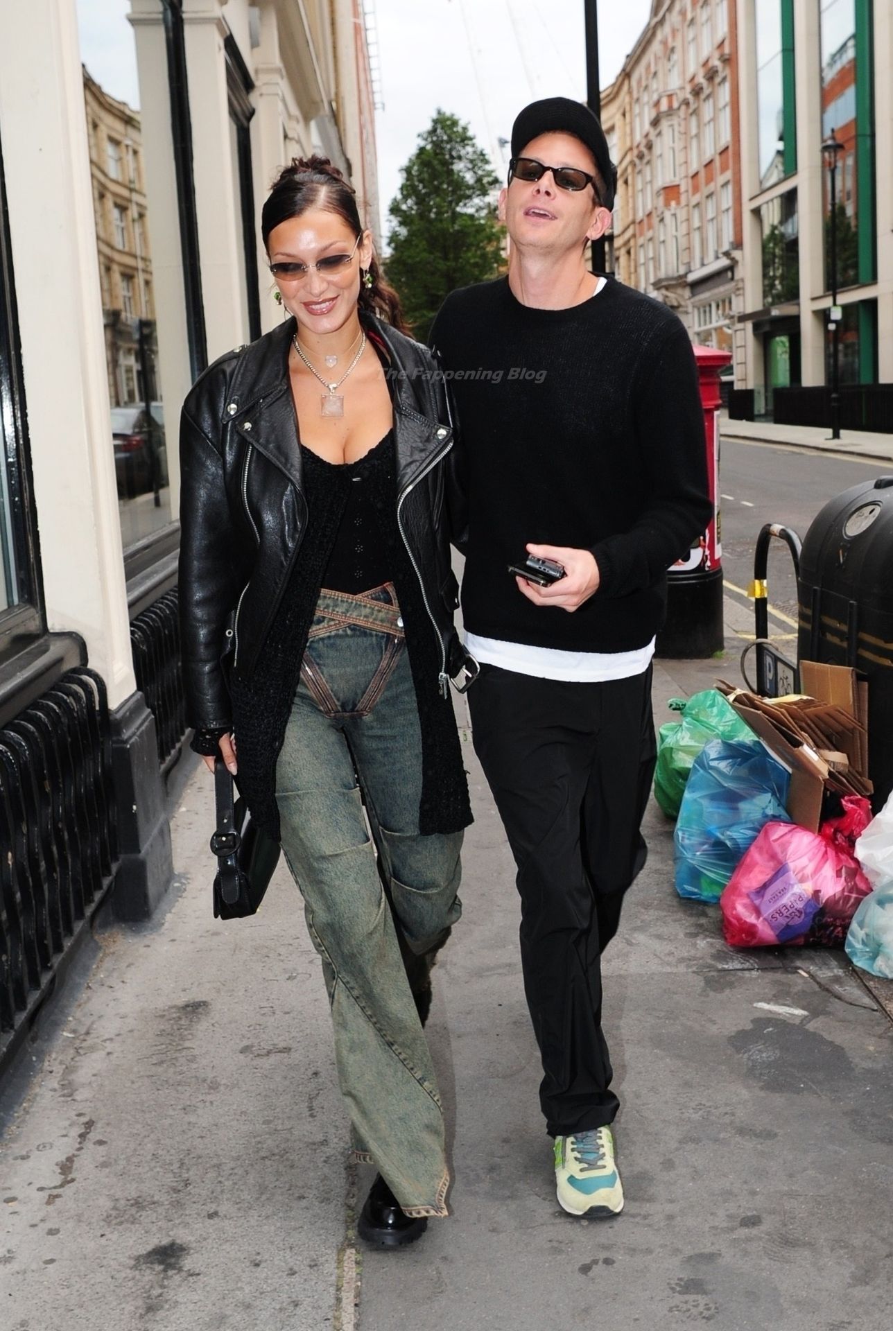Bella Hadid & Marc Kalman are Seen in London (54 Photos)