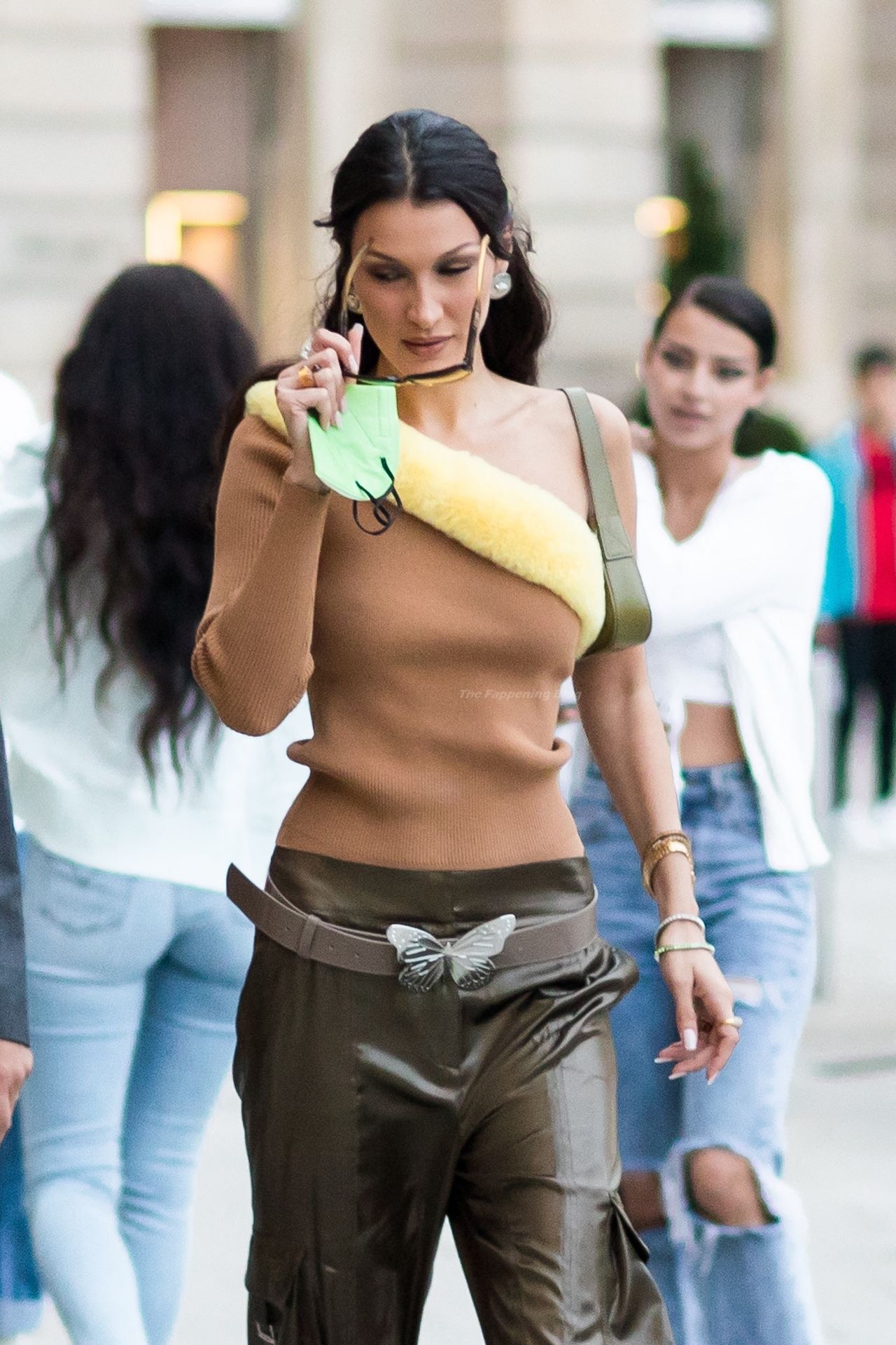 Bella Hadid Leaves Her Hotel to Go to The Casablanca Party in Paris (29 Photos)