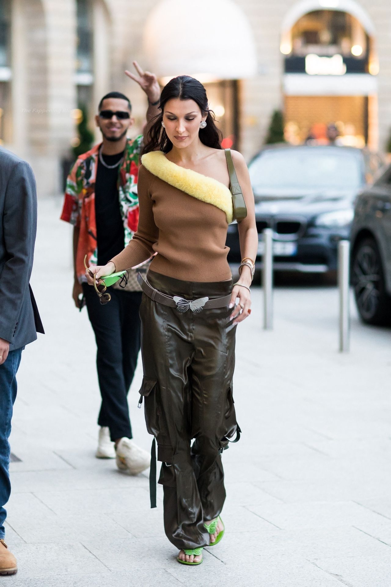 Bella Hadid Leaves Her Hotel to Go to The Casablanca Party in Paris (29 Photos)