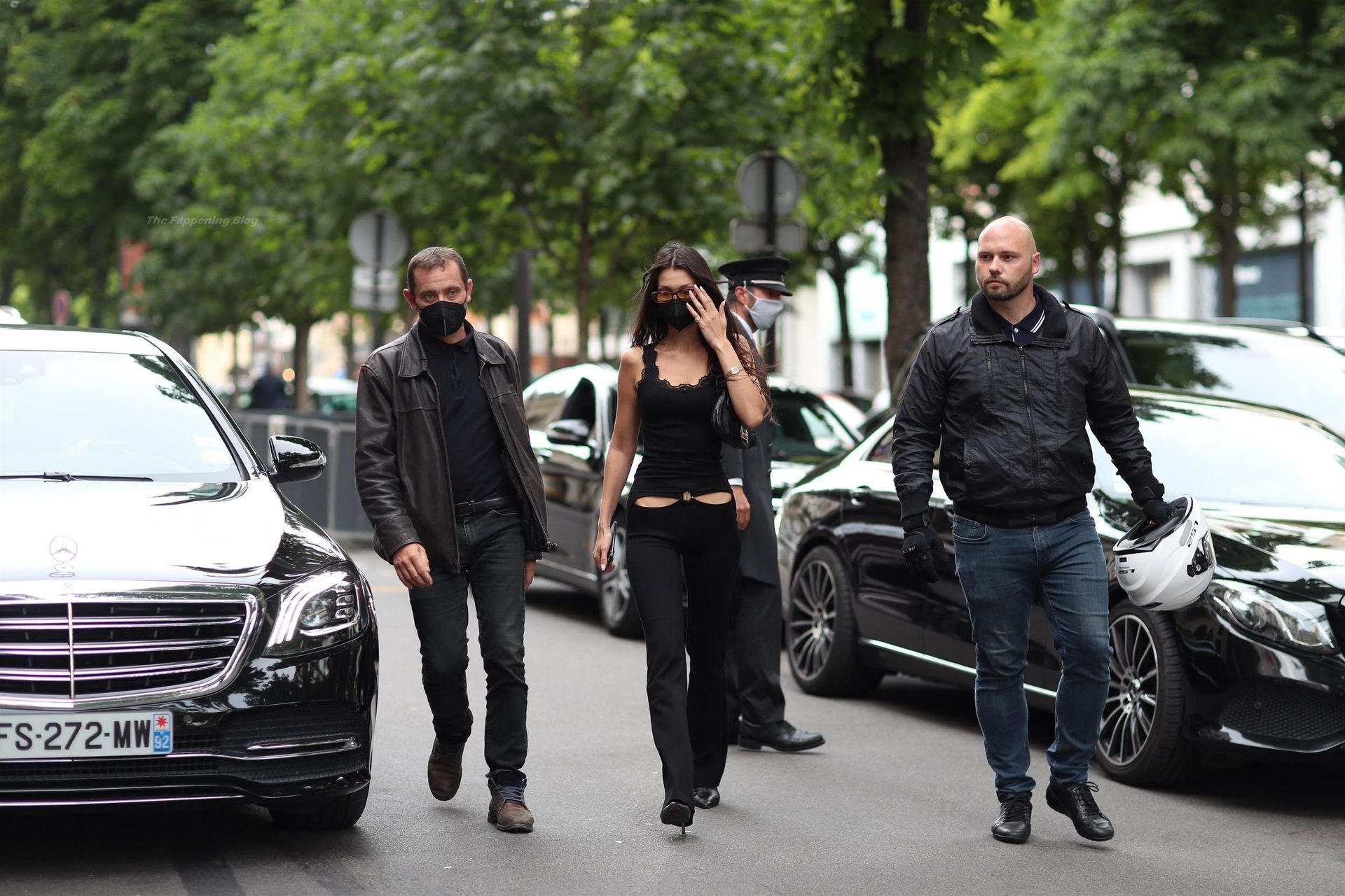 Bella Hadid Makes Her Way to Jacquemus Fitting Session in Paris (66 Photos)