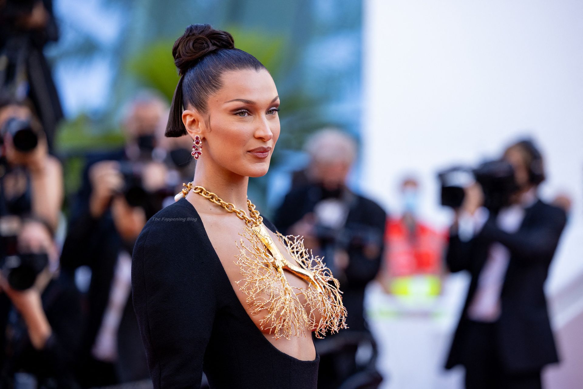 Bella Hadid Stuns in an Unusual Dress During the 74th Annual Cannes Film Festival (105 Photos)