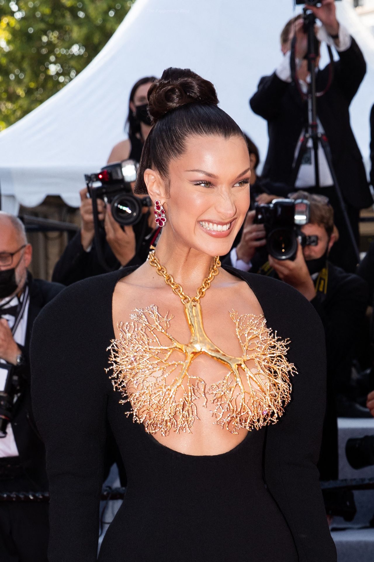 Bella Hadid Stuns in an Unusual Dress During the 74th Annual Cannes Film Festival (105 Photos)