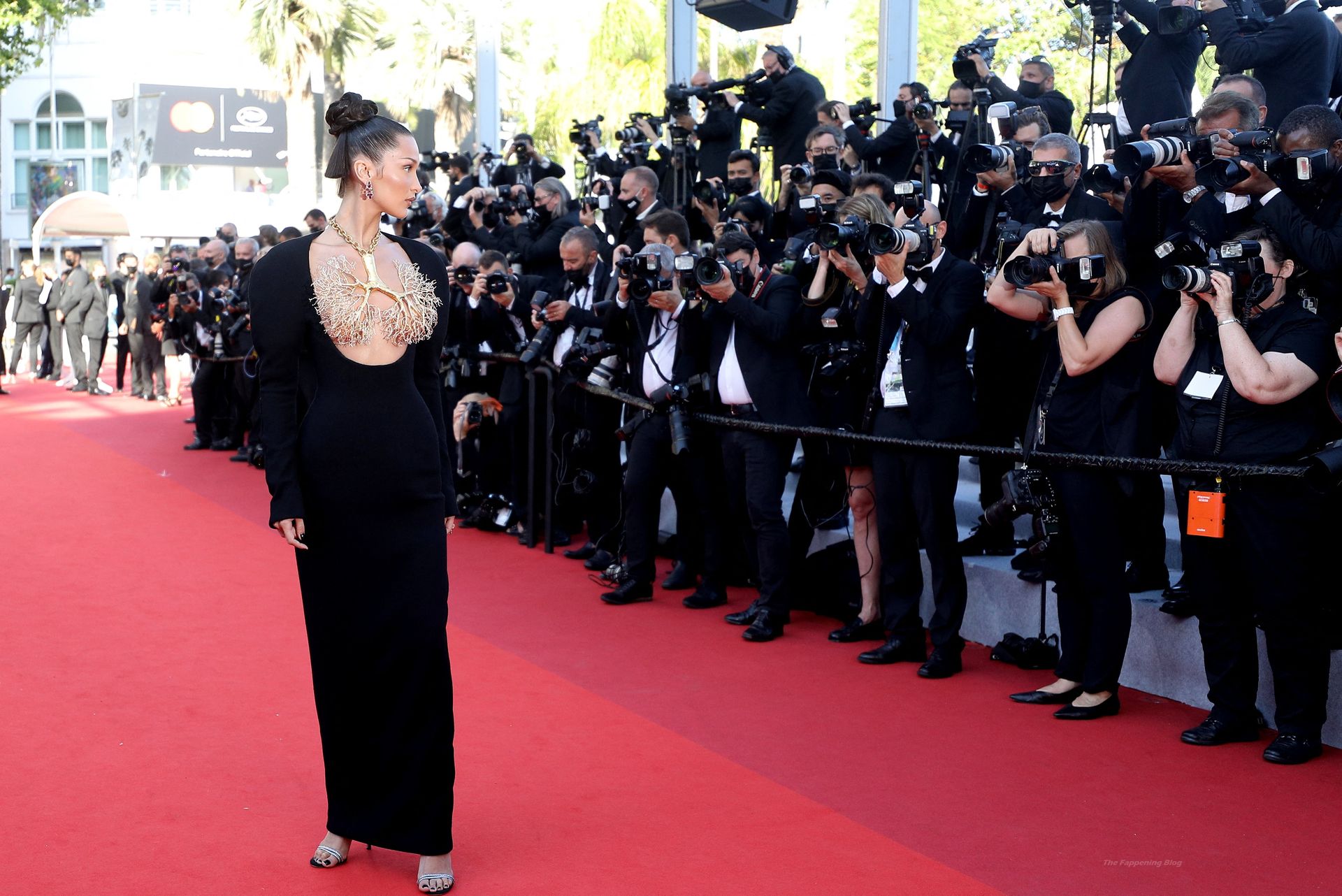 Bella Hadid Stuns in an Unusual Dress During the 74th Annual Cannes Film Festival (105 Photos)