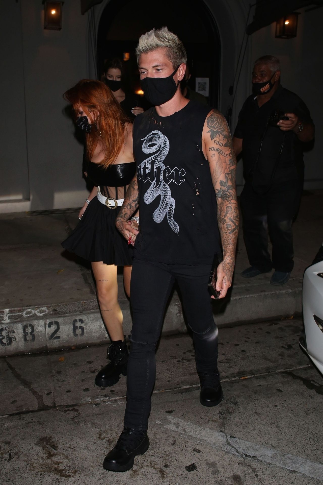 Bella Thorne & Benjamin Mascolo Dine out at Craig’s (58 Photos)