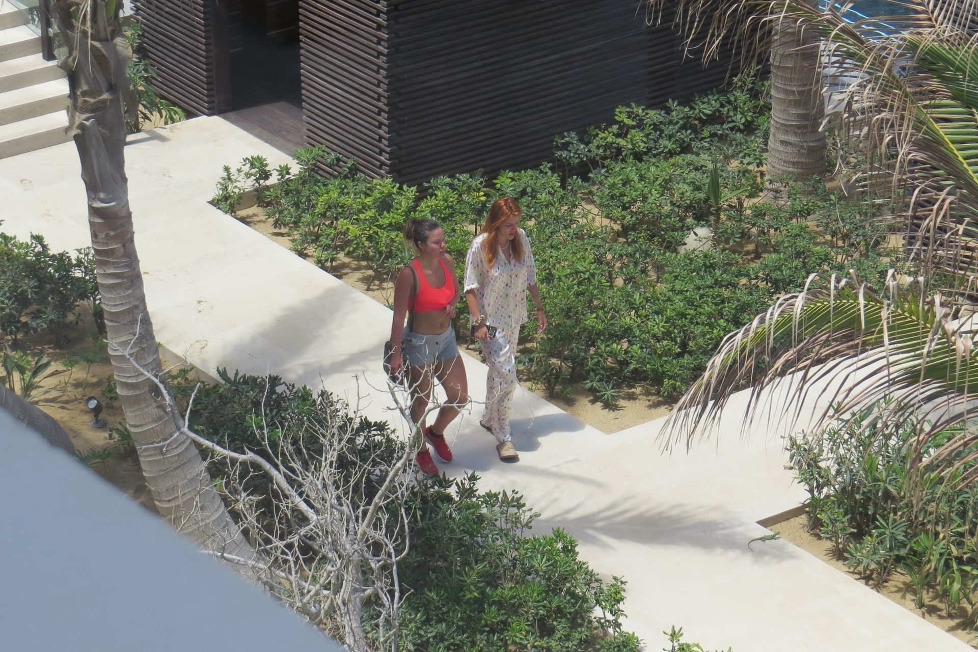 Bella Thorne & Benjamin Mascolo Relax on Their Hotel Balcony in Cabo San Lucas (28 Photos)