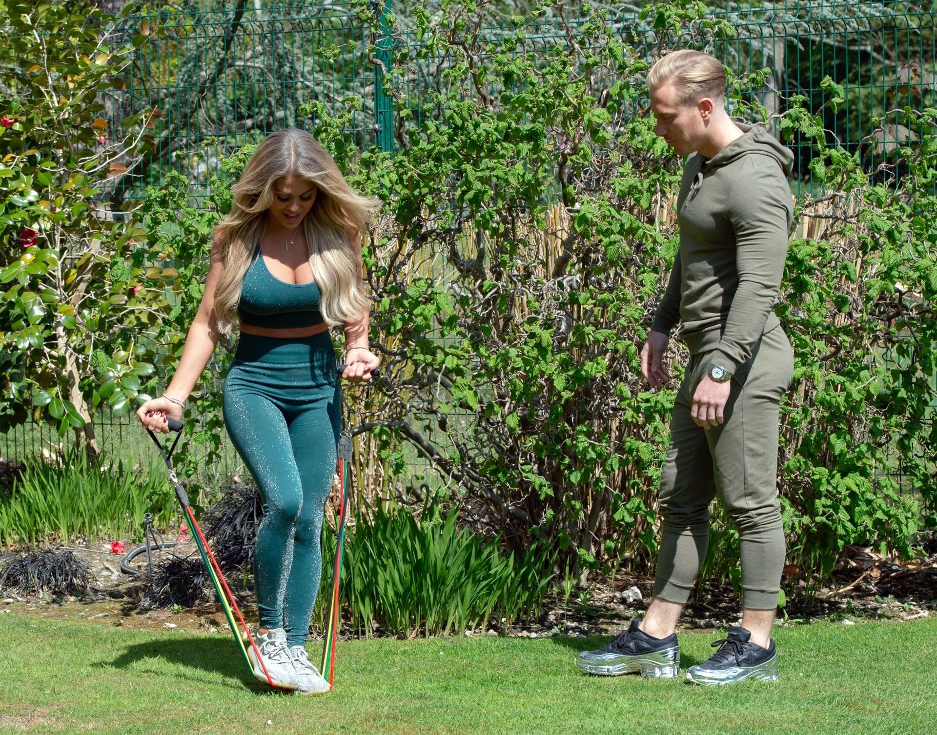 Bianca Gascoigne & Kris Boyson are Seen Working Out in Gravesend (21 Photos)