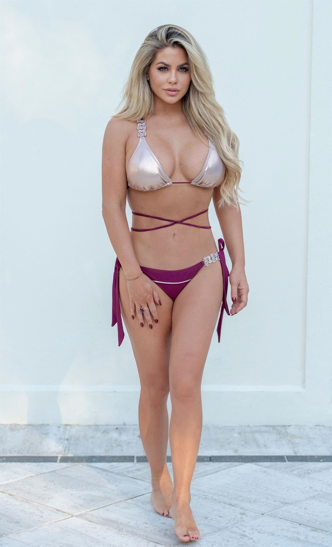 Bianca Gascoigne Puts On a Busty Display in Madeira (15 Photos)